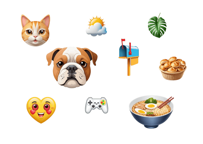 AI generated emoji collection